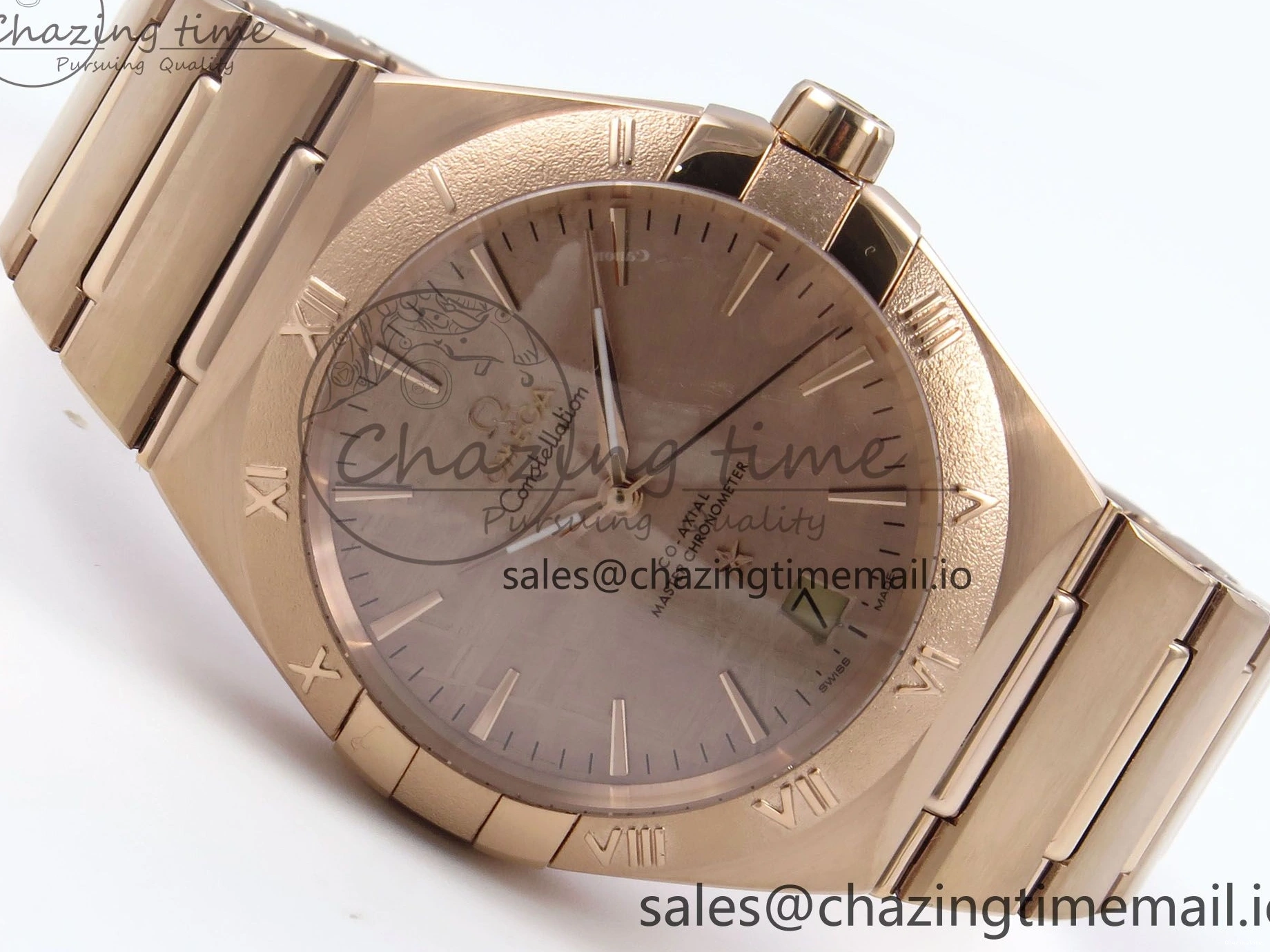 1224 Constellation 41mm RG ASWF 1:1 Best Edition RG Dial on RG Bracelet A Practical 7692